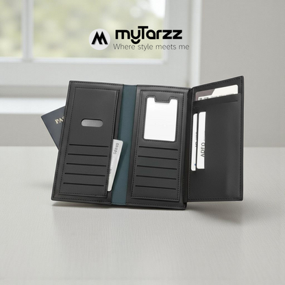Professional Long Card Holder - Black