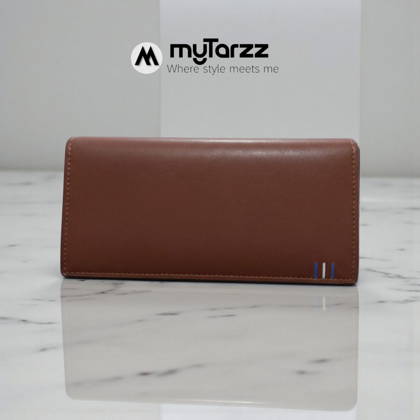 Professional Long Card Holder - Brown