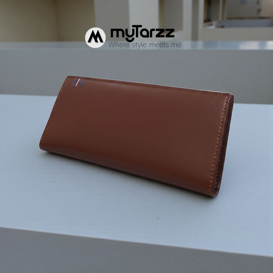 Professional Long Card Holder - Brown