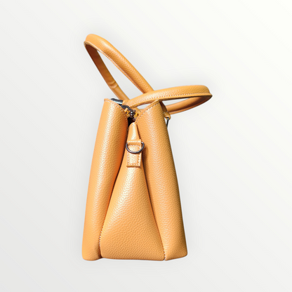 The Modern Day Tote - Caramel & Tan
