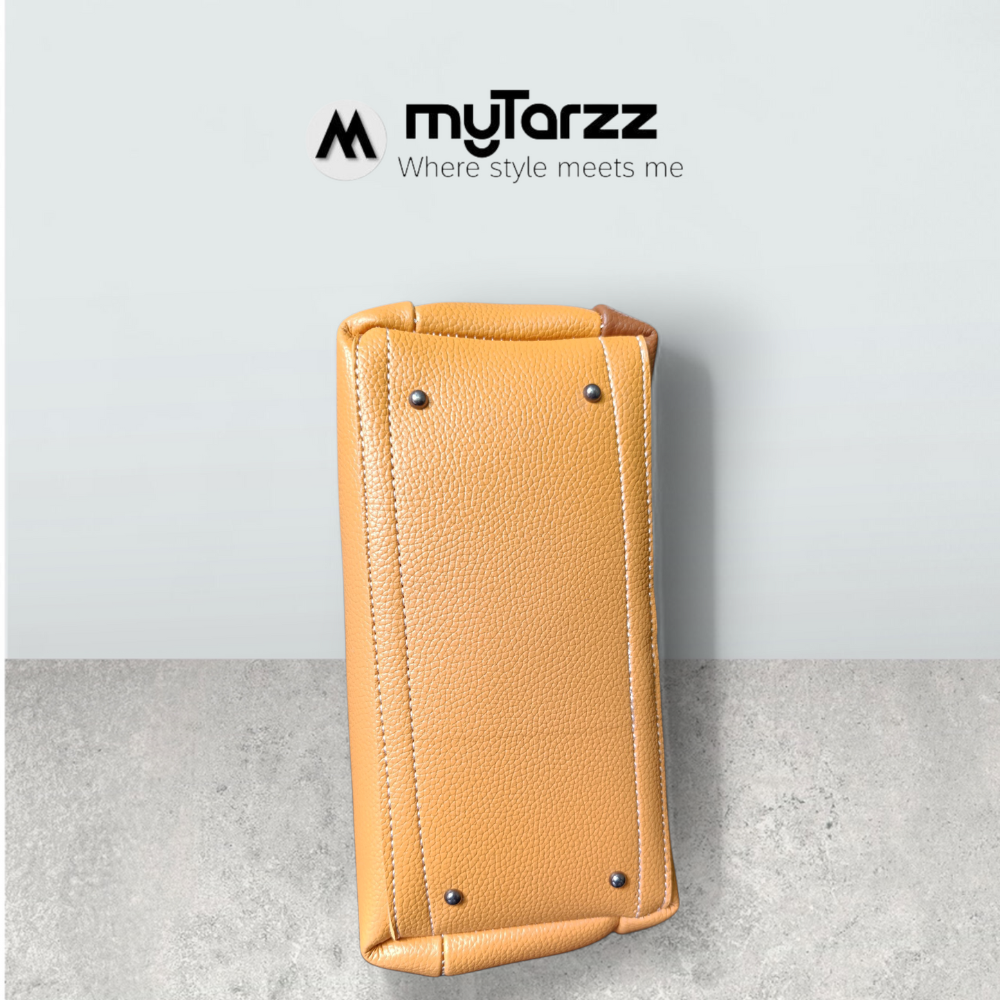 The Modern Day Tote - Caramel & Tan